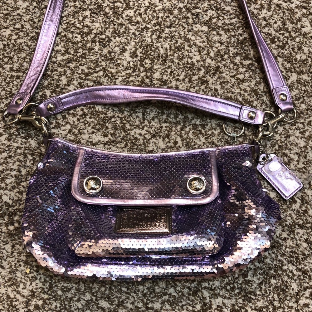 Rare COACH poppy collection crossbody